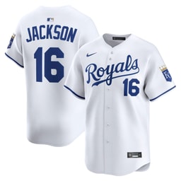 Men's Baseball team Bo Jackson White Home Limited Player Jersey