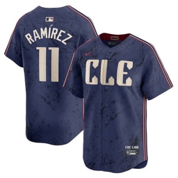 Jos? Ram?rez 11 Baseball team 2024 City Connect Limited Men Jersey - Navy