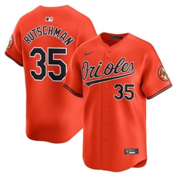 Adley Rutschman 35 Baseball team Alternate Limited Men's Jersey - Orange