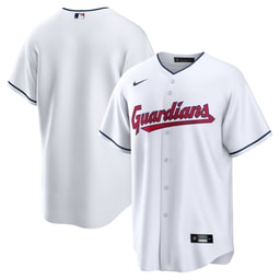 Men's Baseball team Home White Blank Jersey