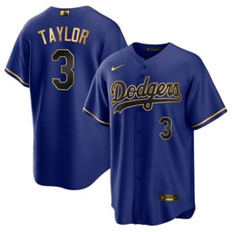 Chris Taylor 3 Baseball team Baseball Men's Jersey - Cool Black Royal