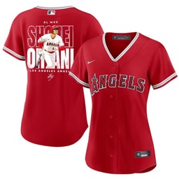 Baseball player 17 Baseball team Signed Name 2023 Alternate Player Women's Jersey - Red