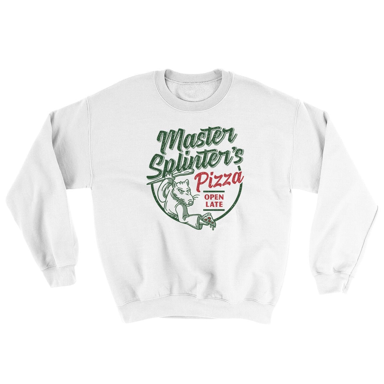 Master Splinters Pizza Ugly Sweater