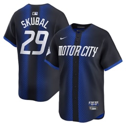 Tarik Skubal 29 Baseball team 2024 City Connect Limited Men's Jersey - Navy