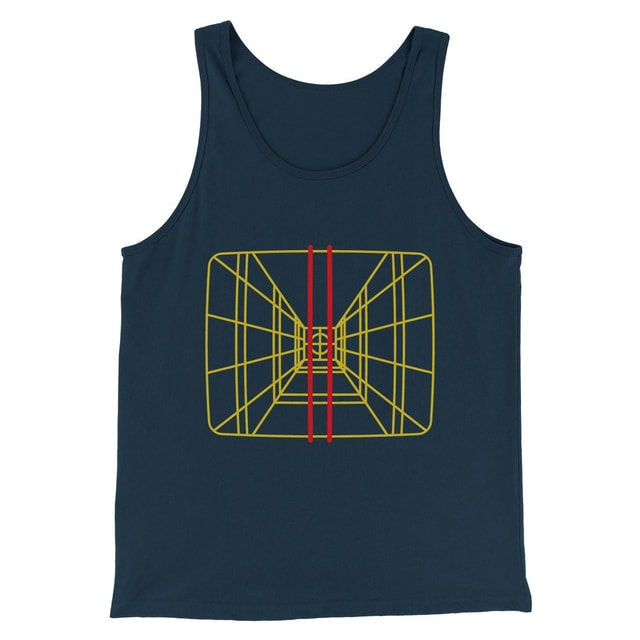 Stay On Target Funny Movie Men/Unisex Tank Top