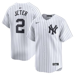 Men's Baseball team Derek Jeter White Home Limited Player Jersey