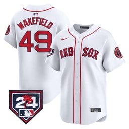 Tim Wakefield 49 Baseball team 2024 Spring Training Men's Jersey - White