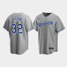 Men's Baseball team Jesse Hahn 32 Gray Road Jersey