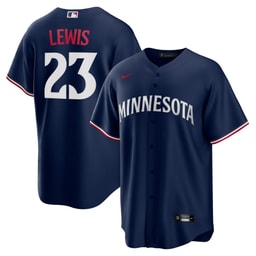 Men's Baseball team Royce Lewis Navy Alternate Jersey