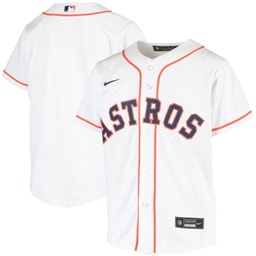 Youth Baseball team White Home Team Jersey