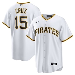 Oneil Cruz 15 Baseball team Home Men's Jersey - White