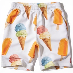 Ice Cream Shorts - Creamsicle