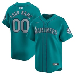 Baseball team Alternate Limited Custom Men's Jersey - Aqua