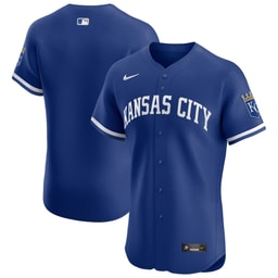 Men's Baseball team Royal Alternate Vapor Premier Elite Patch Jersey