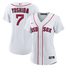 Women's Baseball team Masataka Yoshida White Home Jersey