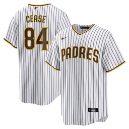 Men's Baseball team Dylan Cease Home Jersey, White