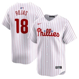 Johan Rojas 18 Baseball team Home Limited Player Men's Jersey - White