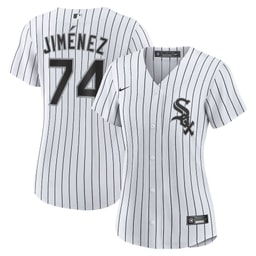 Eloy Jimenez 74 Baseball team Women's Home Player Jersey - White