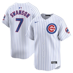 Men's Baseball team Dansby Swanson White Home Limited Player Jersey