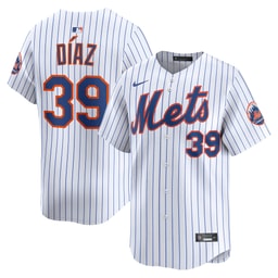 Men's Baseball team Edwin Diaz White Home Limited Player Jersey
