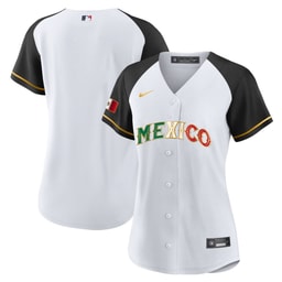Mexico 2023 Flag Alternate Baseball Jersey