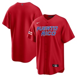 Puerto Rico 2023 World Baseball Classic Baseball Men's Jersey - Red