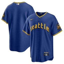 Baseball team 2023 City Connect Men's Game Jersey - Royal