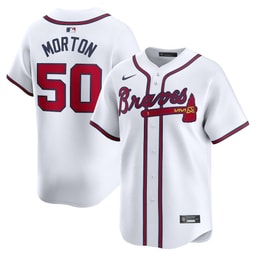 Charlie Morton 50 Baseball team Home Limited Player Men's Jersey - White