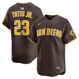 Fernando Tatis Jr. 23 Baseball team Alternate Limited Player Men's Jersey - Brown