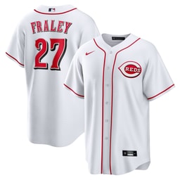 Men's Baseball team Jake Fraley White Home Jersey