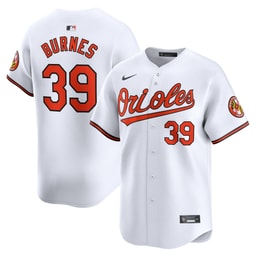Men's Baseball team Corbin Burnes White Home Limited Player Jersey