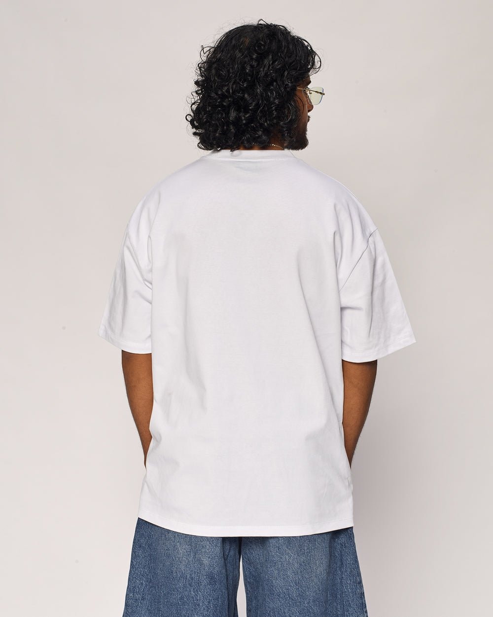 Oversized Unisex Tee - 90s Boxy Fit, Dropped Shoulders, 100% Combed Cotton 275 GSM