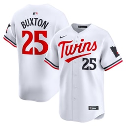 Byron Buxton 25 Baseball team Home Limited Player Men's Jersey - White