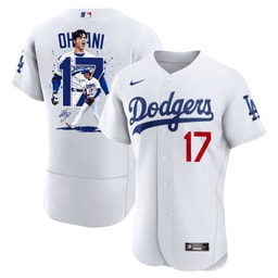 Baseball player 17 Baseball team Signed Number 2023 Home ELITE Jersey - Men's White Jersey
