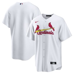 Men's Baseball team Home Blank Jersey, White