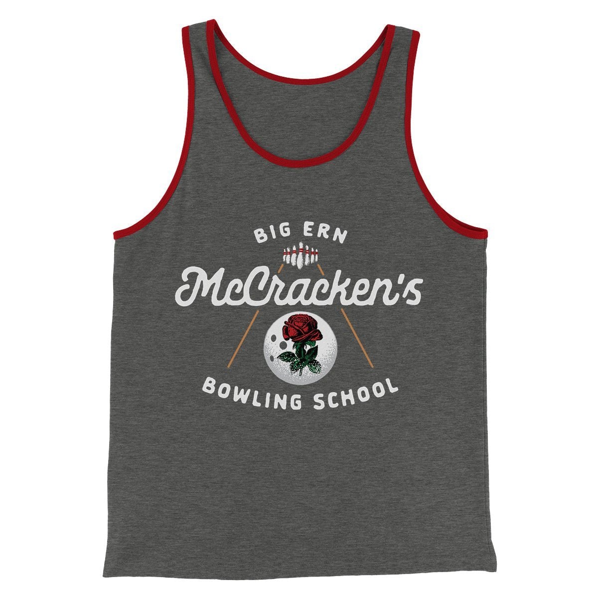 Big Ern McCracken's Bowling School Funny Movie Men/Unisex Tank Top