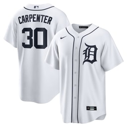 Kerry Carpenter 30 Baseball team Home Men's Jersey - White