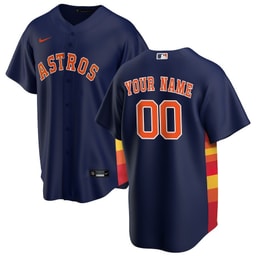 Baseball team Alternate Custom Men's Jersey - Navy
