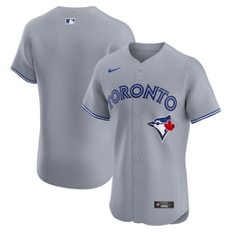 Men's Baseball team Gray Road Elite Jersey