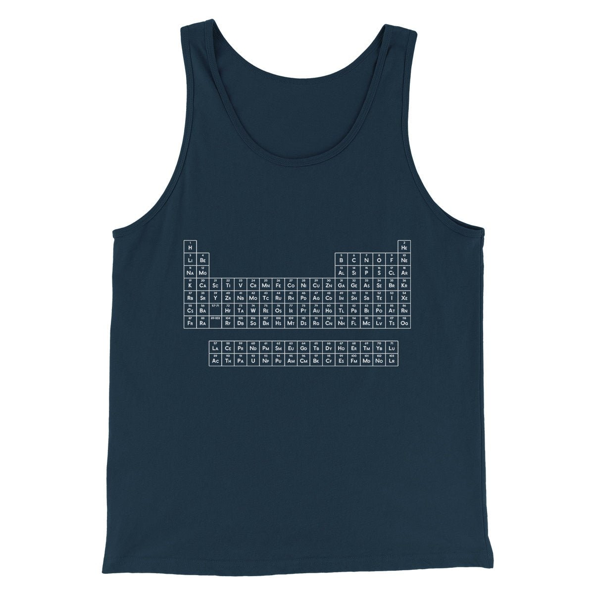 Periodic Table of Elements Men/Unisex Tank Top