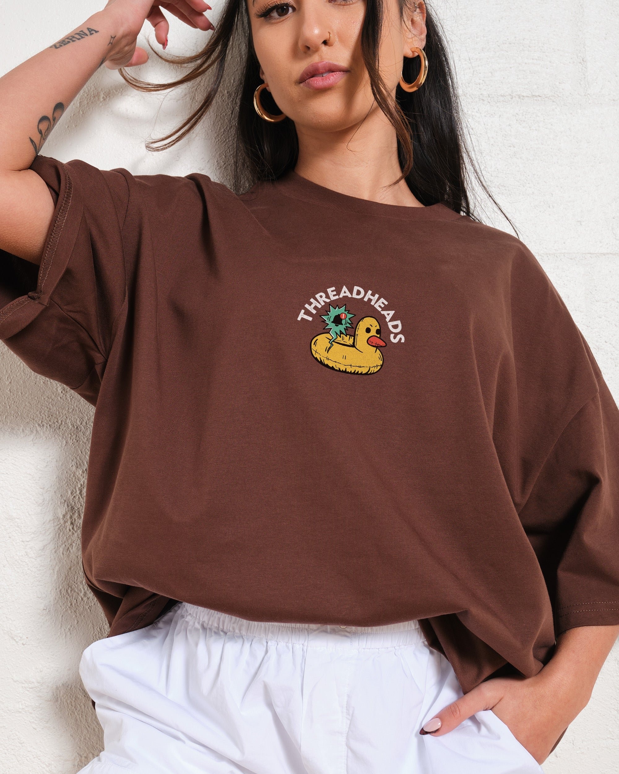 Another Fine Day Oversized Graphic Tee - Unisex 90s Boxy Fit 100% Combed Cotton