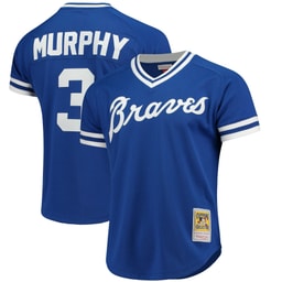 Men's Baseball team Dale Murphy Apparel brand Royal Cooperstown Mesh Batting Practice Jersey