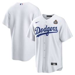 Baseball team 2024 World Series Home Men's Jersey - White