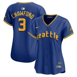 Women's Baseball team J.P. Crawford Royal City Connect Limited Player Jersey