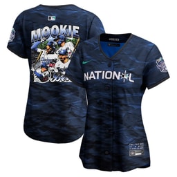 Mookie Betts 50 Baseball team Stadium 2023 All-Star Game Limited Player Women's Jersey - Royal