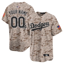 Baseball team USMC Alternate Limited Custom Men's Jersey - Desert