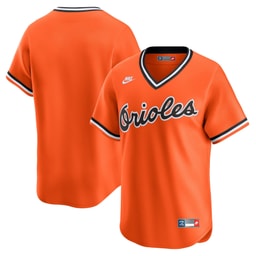 Men's Baseball team Orange Cooperstown Collection Limited Jersey