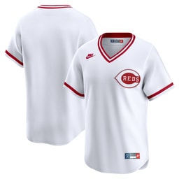 Men's Baseball team White Throwback Cooperstown Collection Limited Jersey