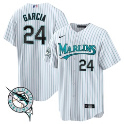 Avisail Garcia 24 Baseball team Throwback Men's Jersey - White