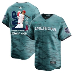 Baseball player 17 Baseball team Signed MVP 2023 All-Star Game Limited Player Men's Jersey - Teal
